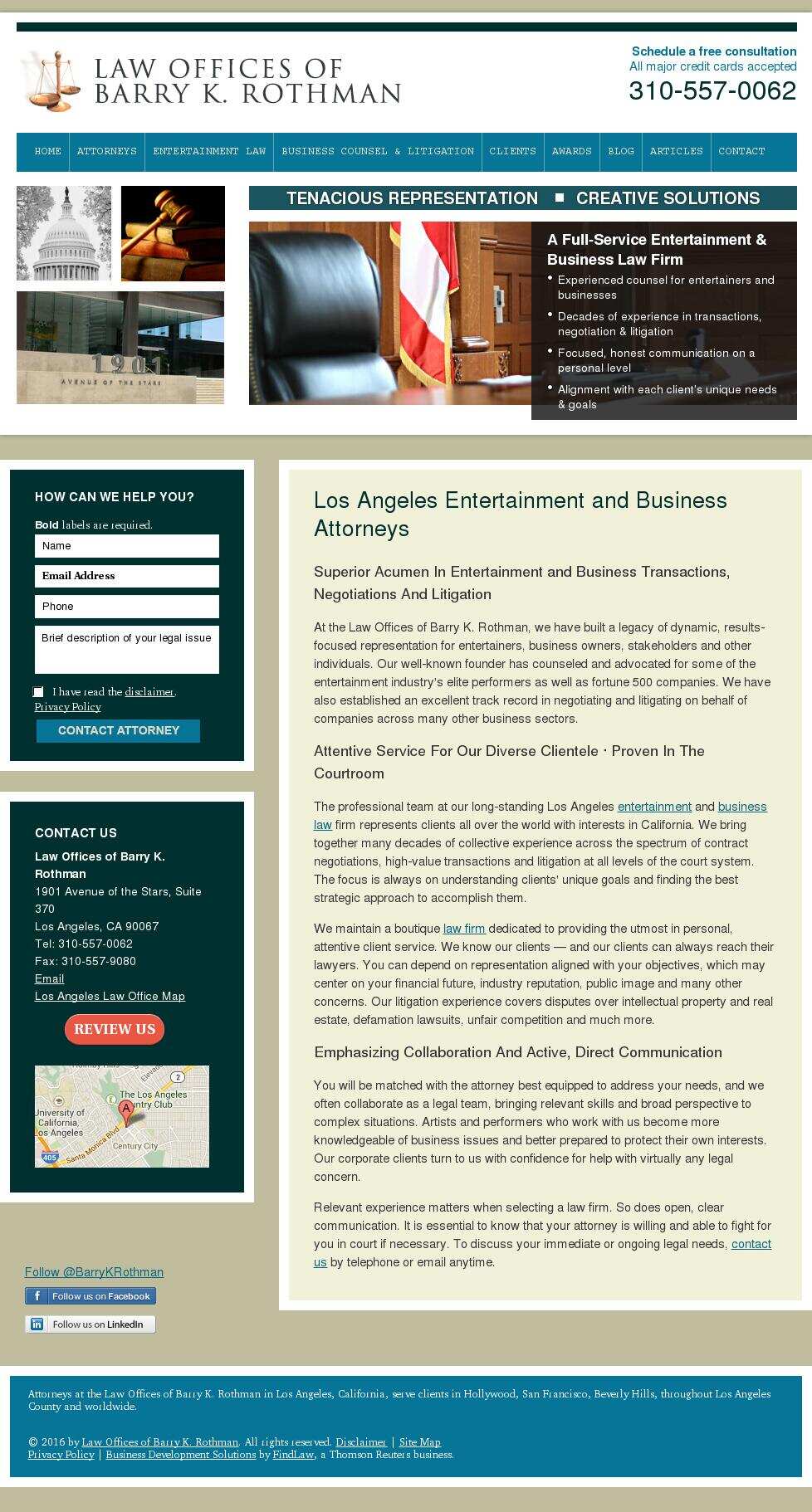 Law Offices of Barry K. Rothman - Los Angeles CA Lawyers