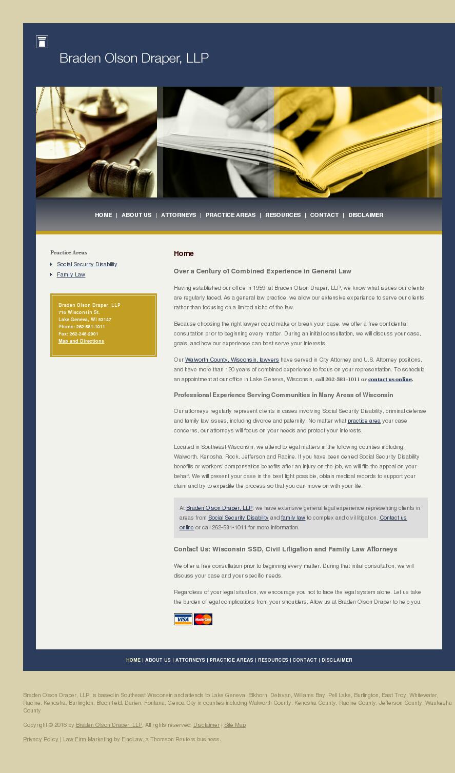 Law Offices of Daniel S. Draper, S.C. - Lake Geneva WI Lawyers