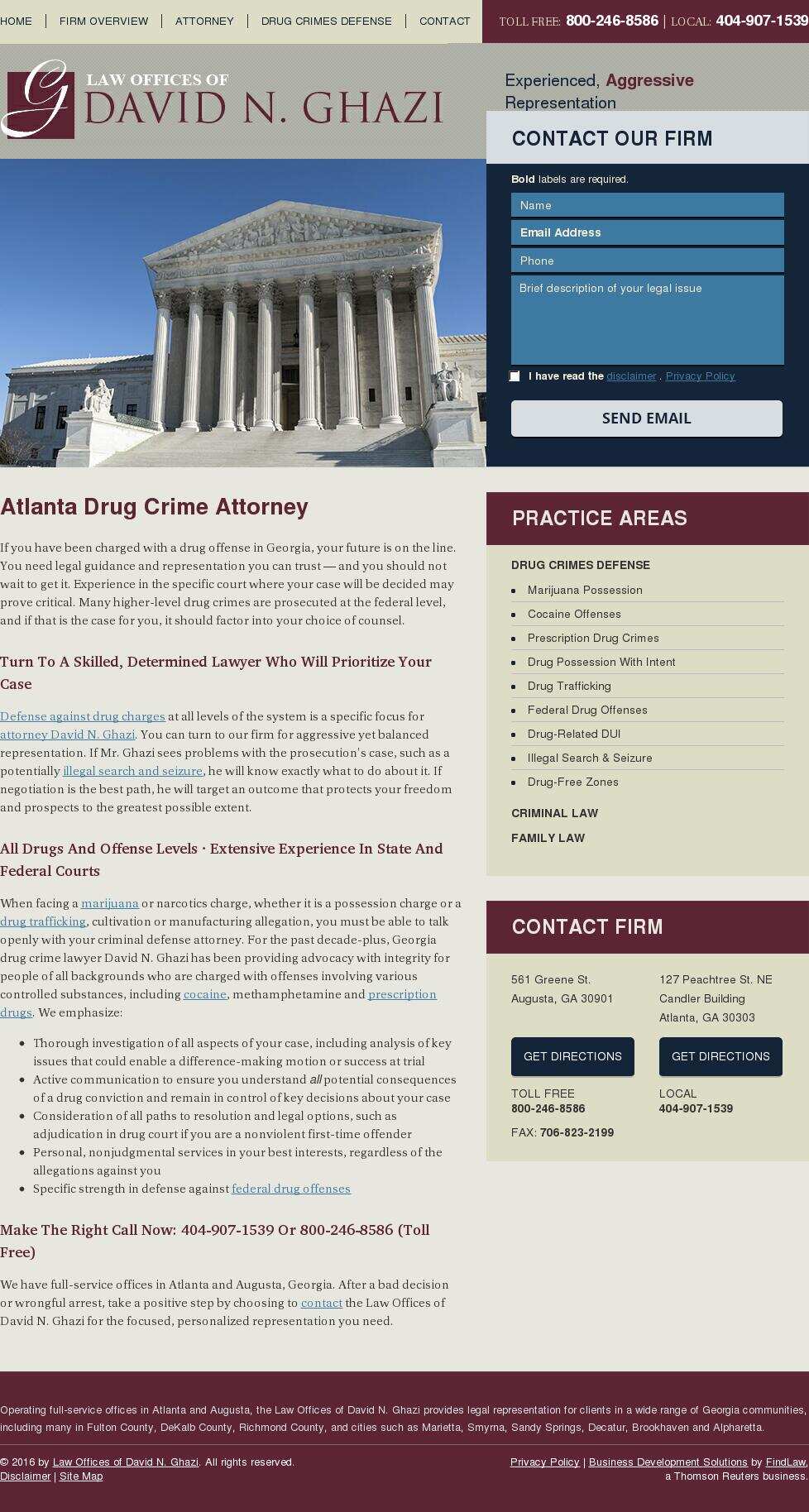 Law Offices of David N. Ghazi - Atlanta GA Lawyers