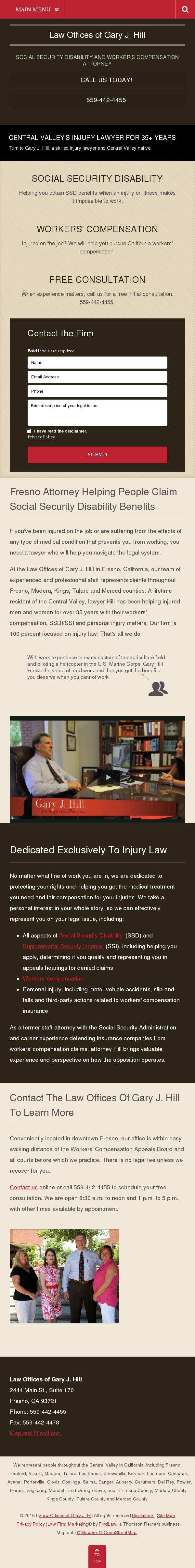 Law Offices of Gary J. Hill - Fresno CA Lawyers