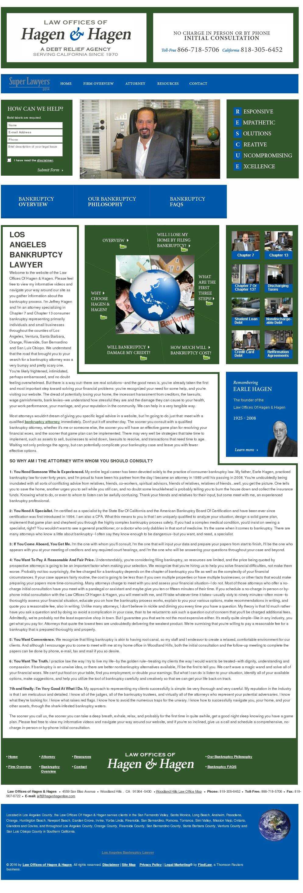 Law Offices of Hagen & Hagen - Woodland Hills CA Lawyers