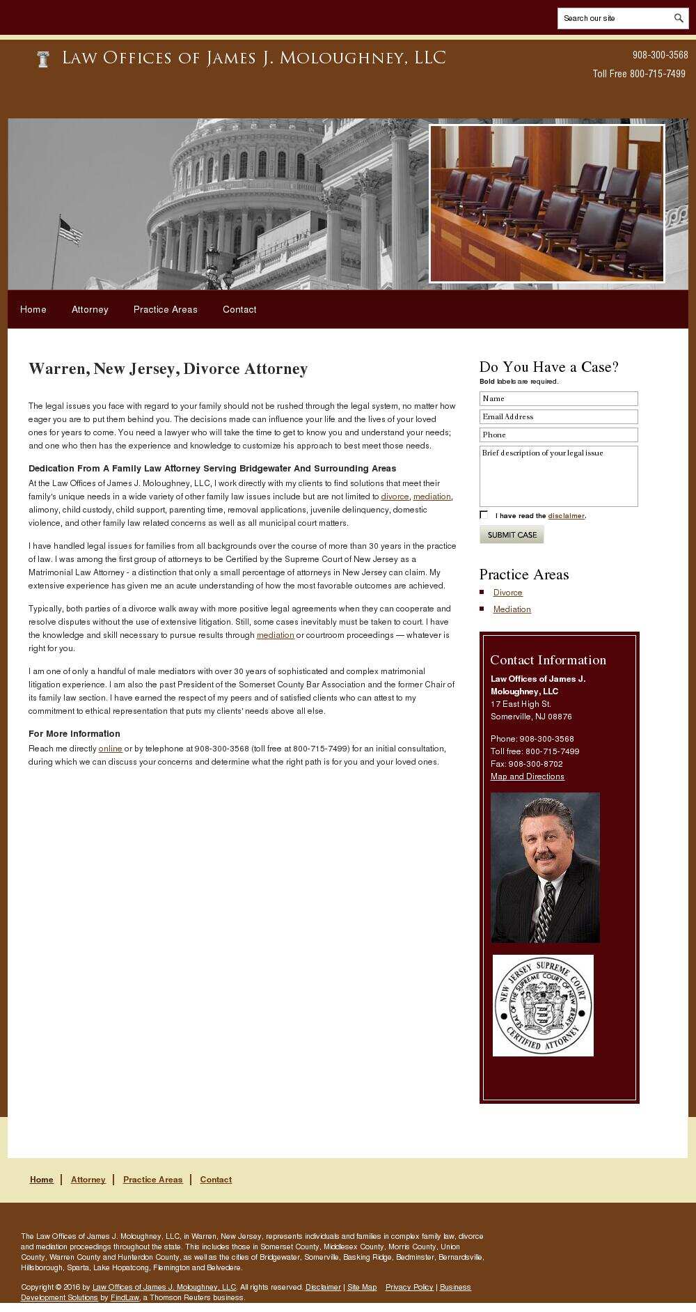 Law Offices of James J. Moloughney, LLC - Somerville NJ Lawyers