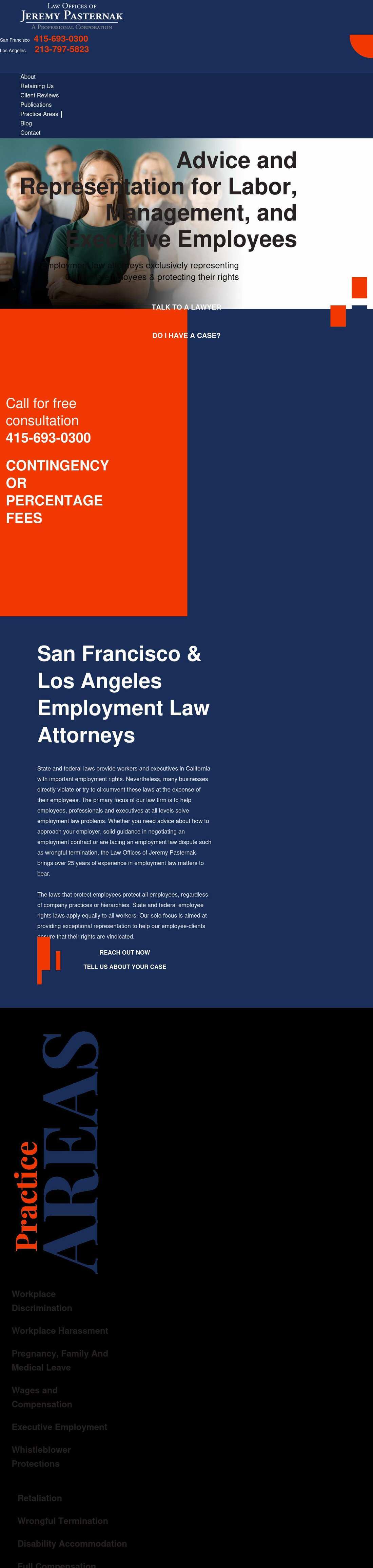 Law Offices of Jeremy Pasternak - San Francisco CA Lawyers