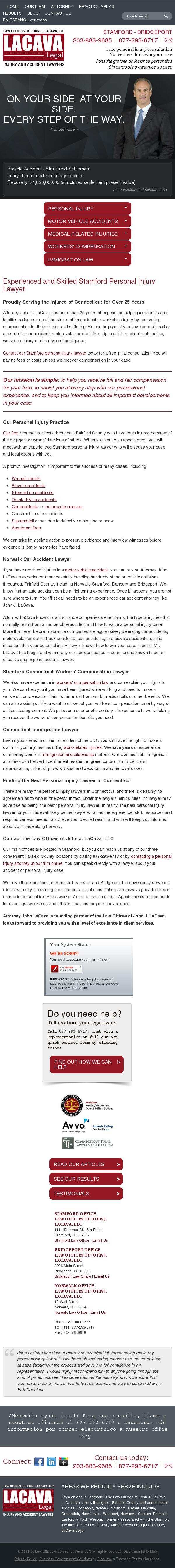 Law Offices of John J. LaCava, LLC - Bridgeport CT Lawyers