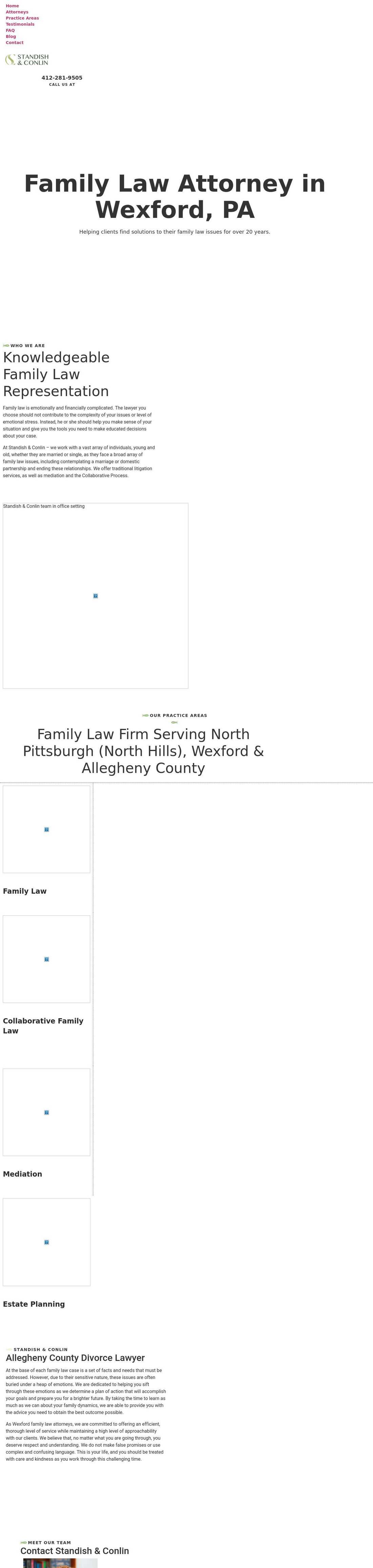Law Offices of Lisa Standish - Wexford PA Lawyers
