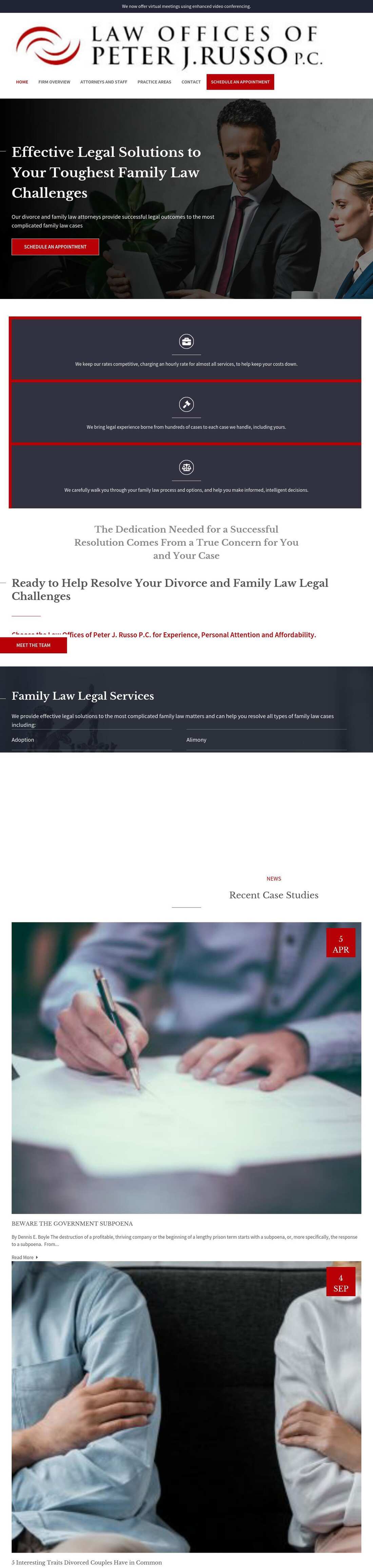 Law Offices of Peter J. Russo, P.C. - Mechanicsburg PA Lawyers