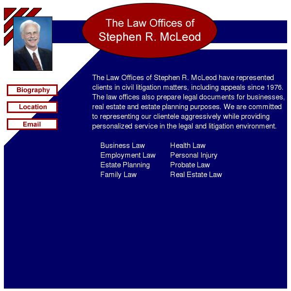 Law Offices of Stephen R. McLeod - Sherman Oaks CA Lawyers