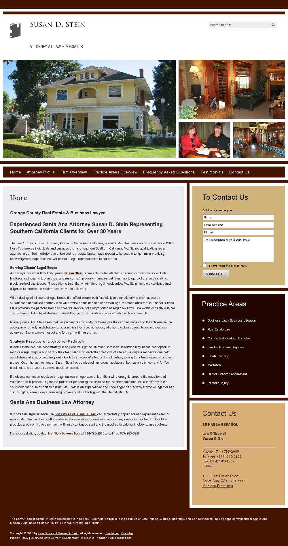 Law Offices of Susan D. Stein - Santa Ana CA Lawyers