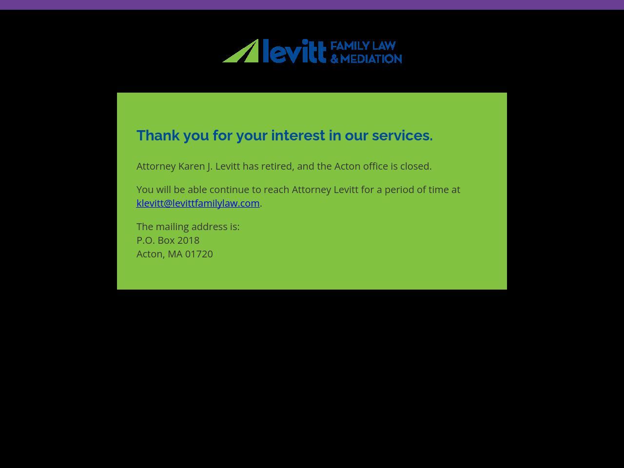 Levitt Law Group - Chelmsford MA Lawyers