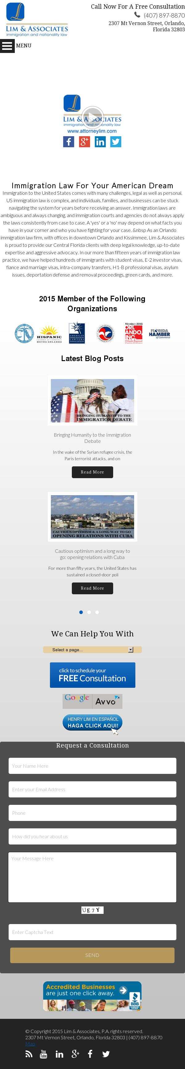 Lim & Associates, P.A. - Orlando FL Lawyers