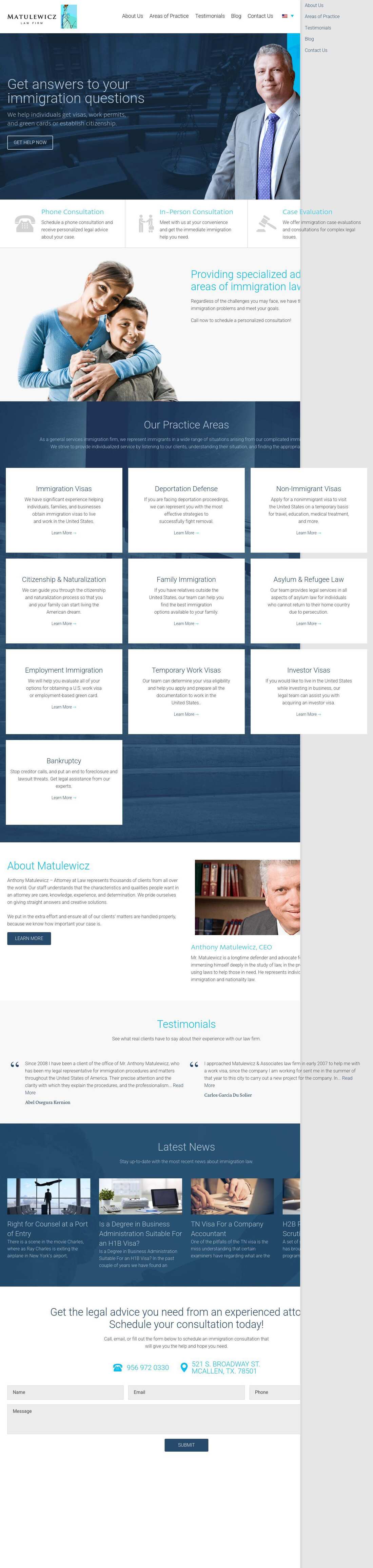 Matulewicz & Associates, P.C. - McAllen TX Lawyers
