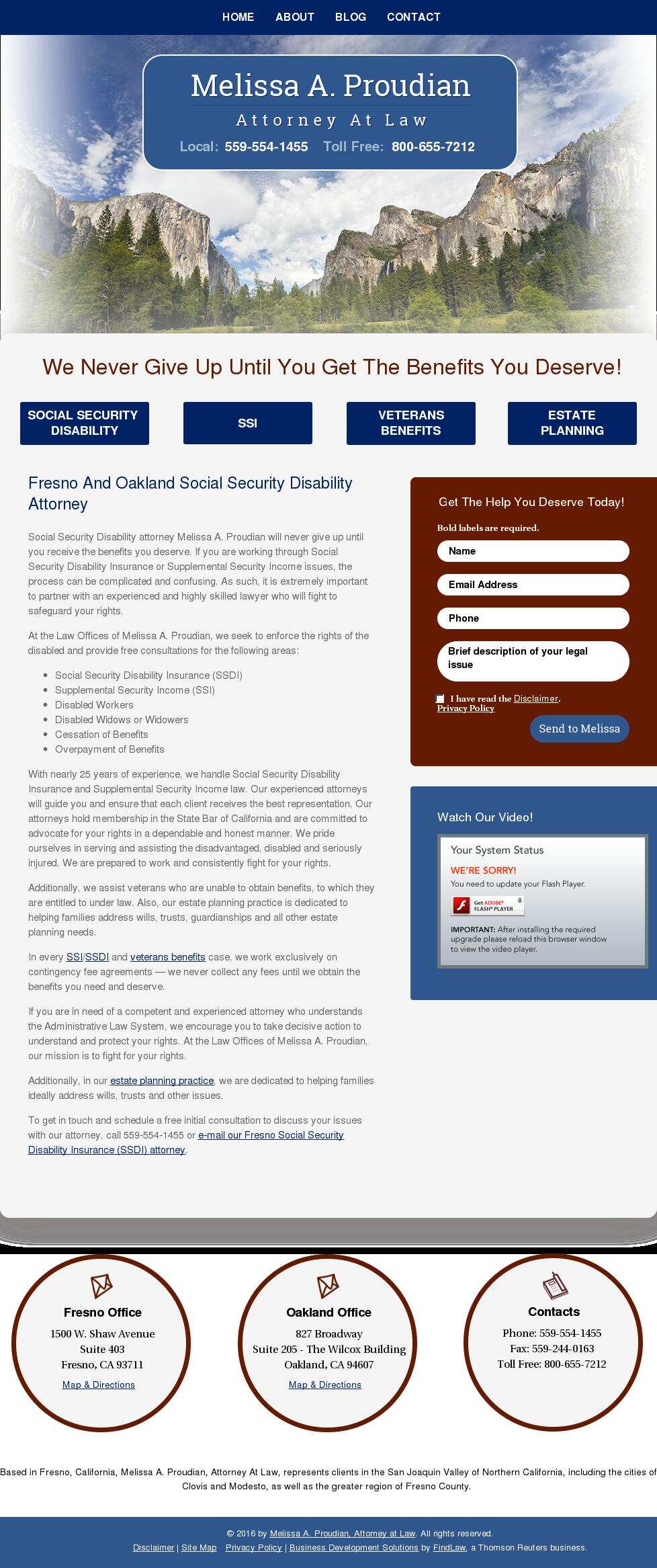 Melissa A. Proudian, Attorney at Law - Fresno CA Lawyers
