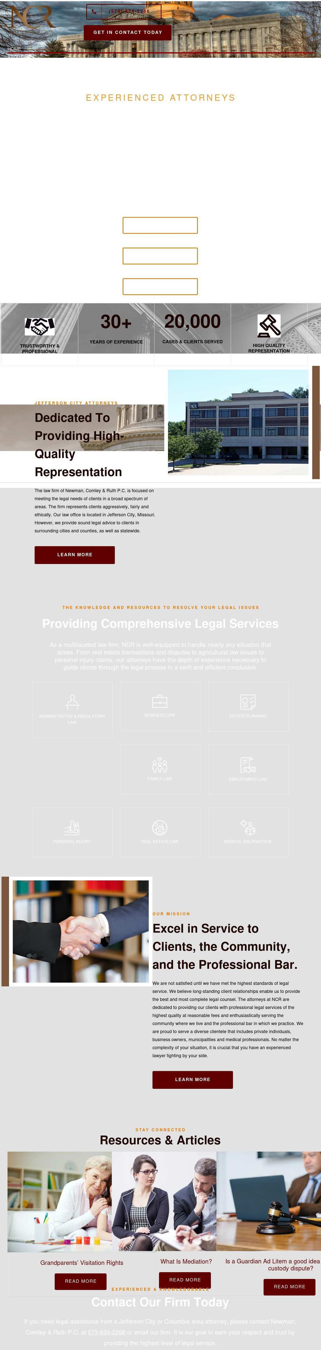 Newman, Comley & Ruth P.C. - Jefferson City MO Lawyers