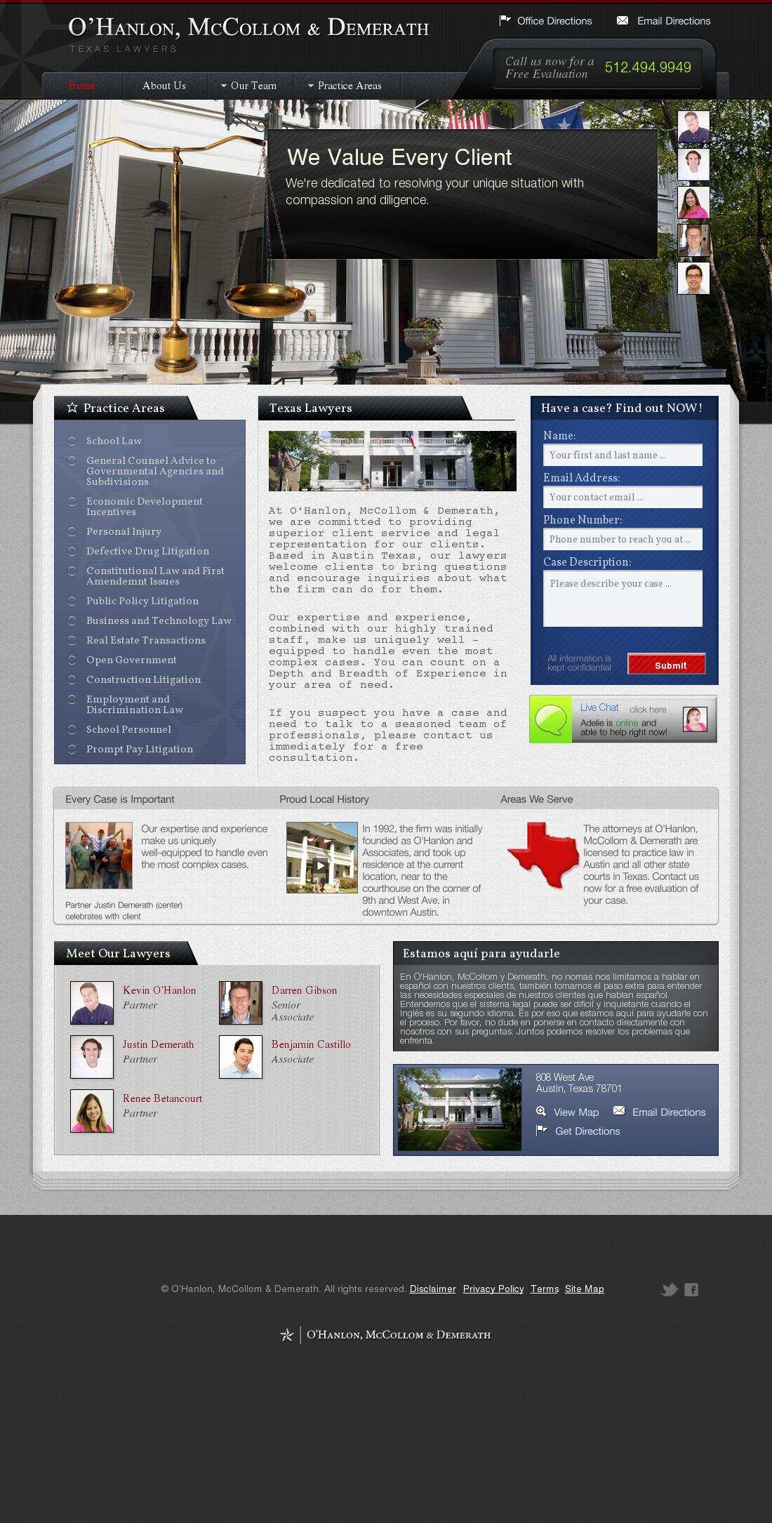 O'Hanlon, McCollom & Demerath - Austin TX Lawyers