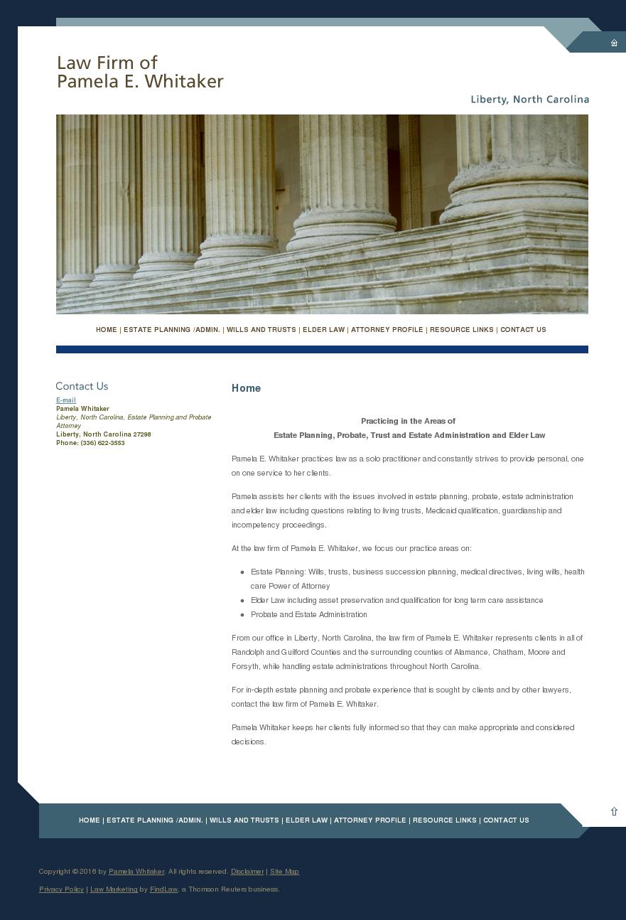 Pamela Whitaker - Liberty NC Lawyers