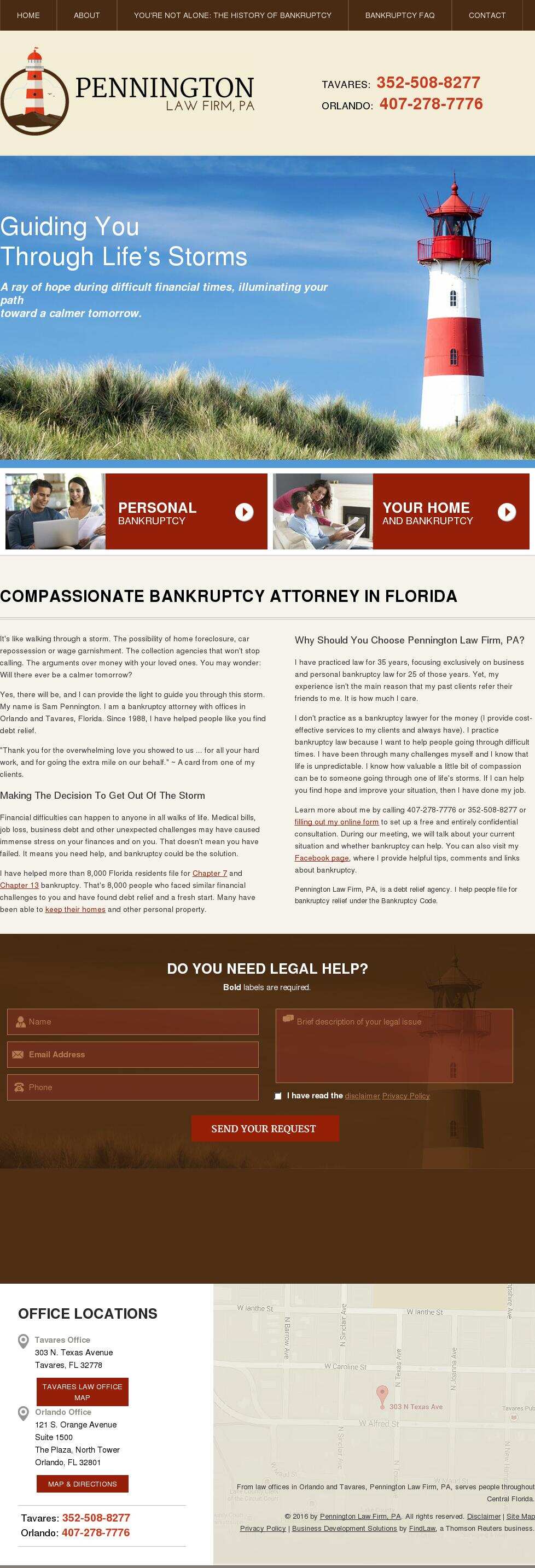 Pennington Law Firm, PA - Tavares FL Lawyers