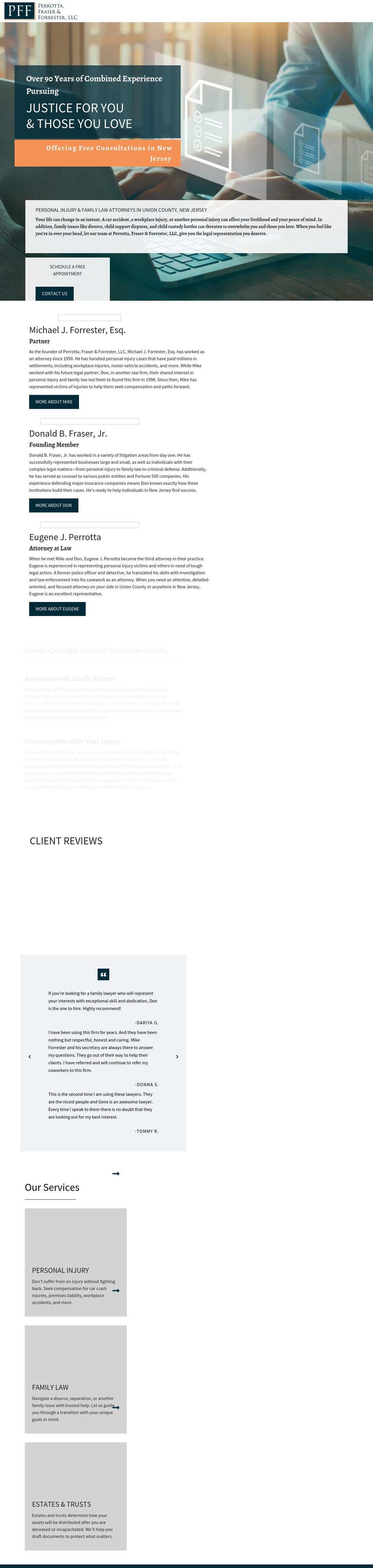 Perrotta, Fraser & Forrester, LLC - Clark NJ Lawyers