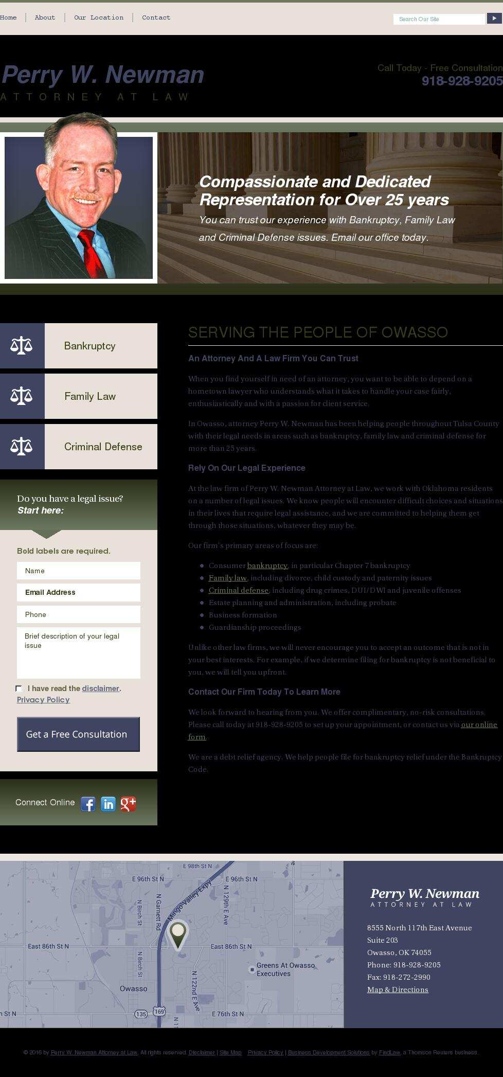 Perry W. Newman - Owasso OK Lawyers