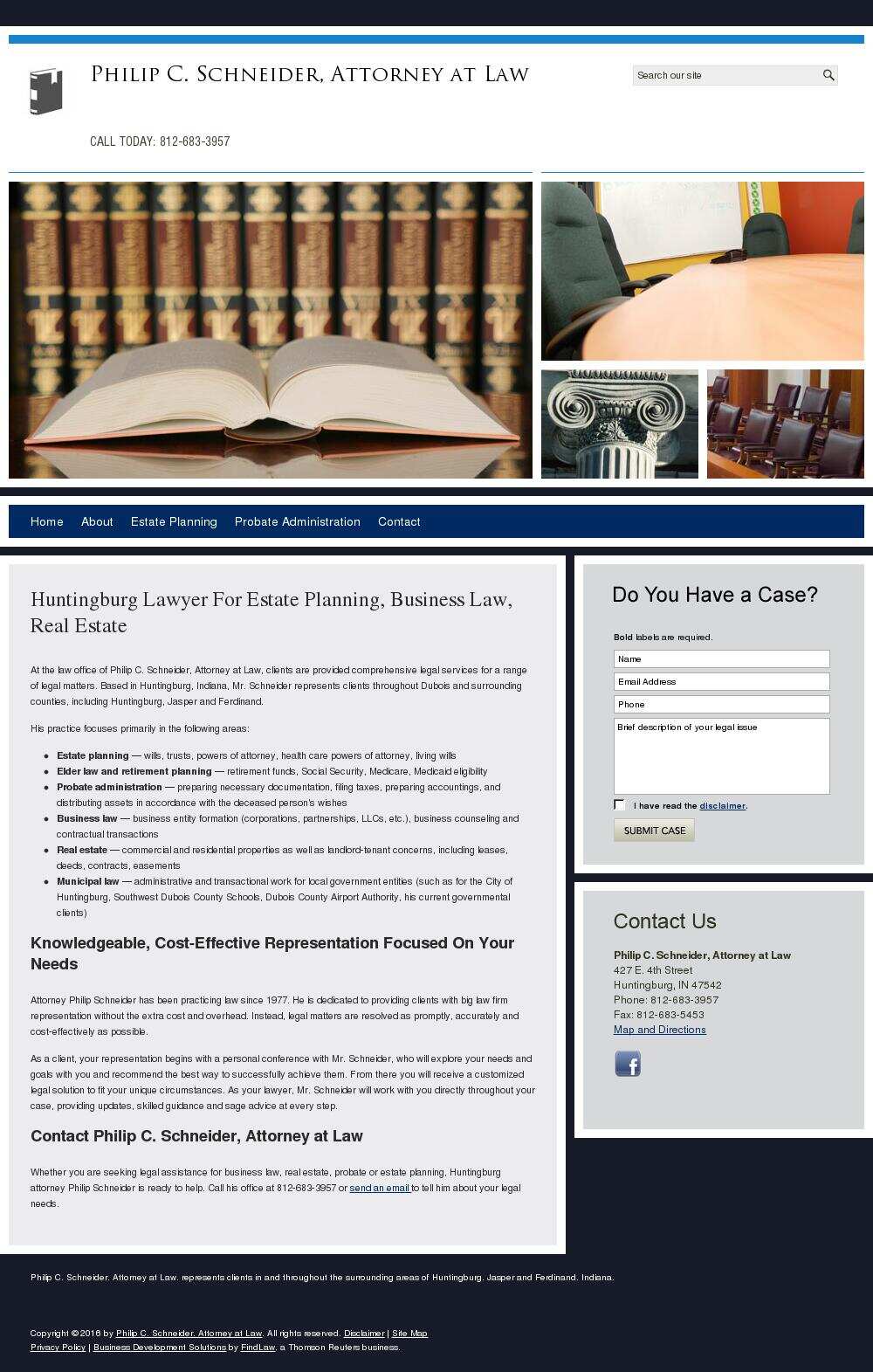 Philip C. Schneider, Attorney at Law - Huntingburg IN Lawyers