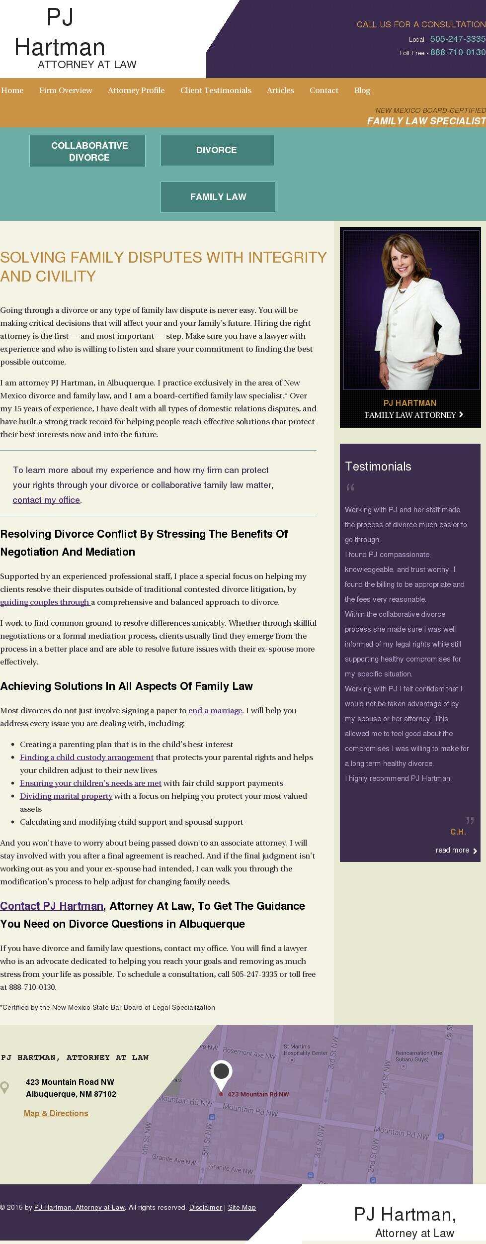 PJ Hartman, Attorney at Law - Albuquerque NM Lawyers