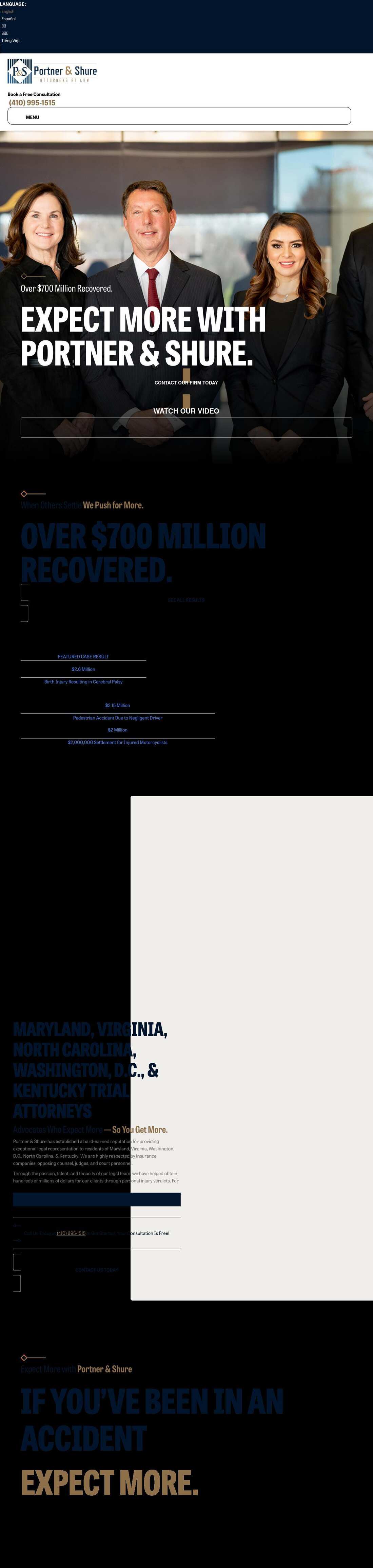 Portner & Shure, P.A. - Baltimore MD Lawyers