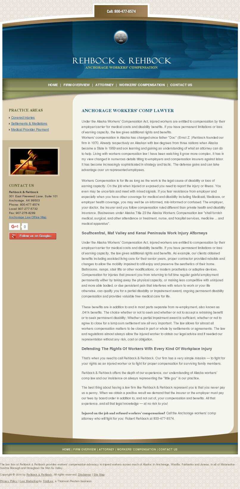 Rehbock & Rehbock - Anchorage AK Lawyers