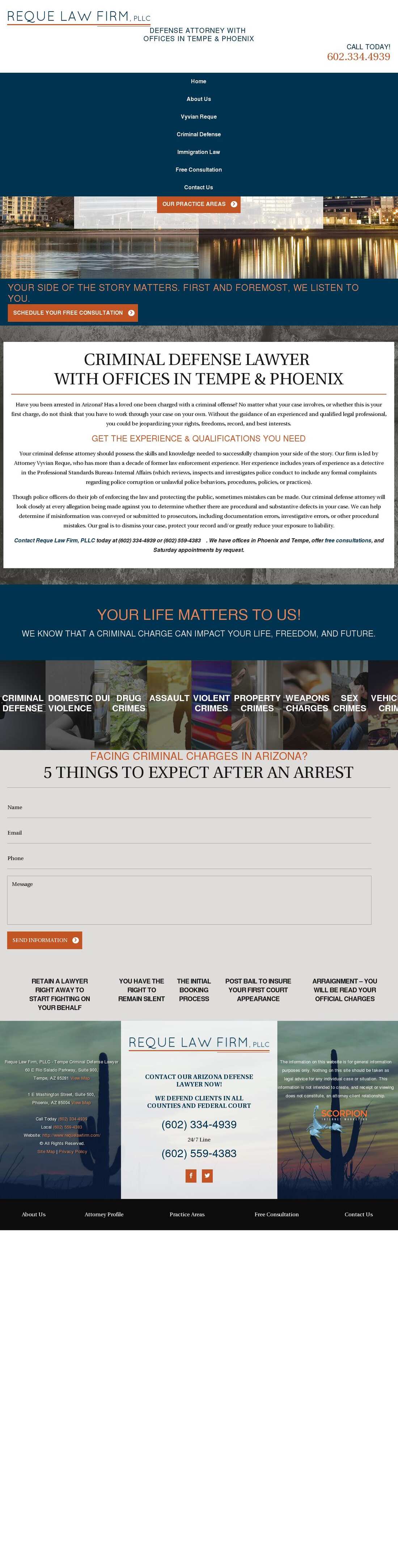 Reque Law Firm, PLLC - Tempe AZ Lawyers