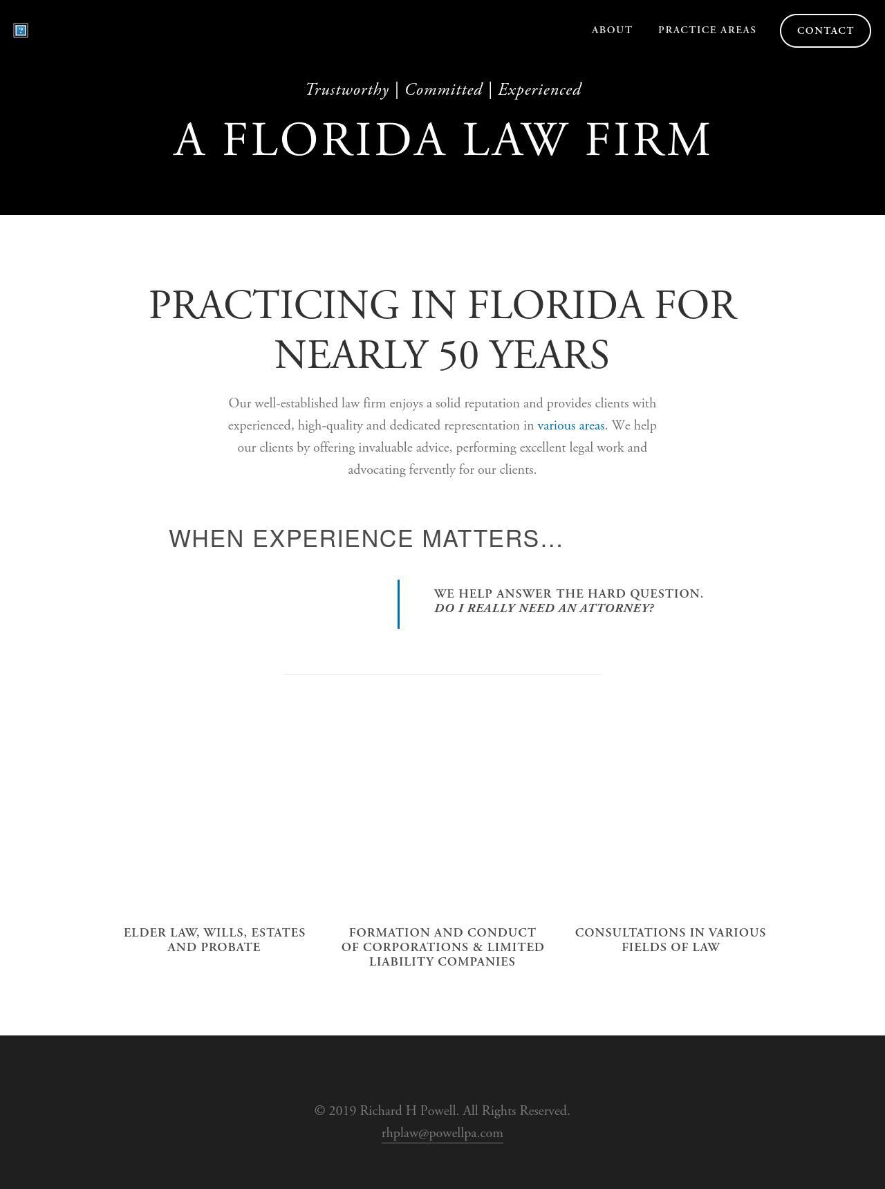 Richard H. Powell & Associates, P.A. - Fort Walton Beach FL Lawyers