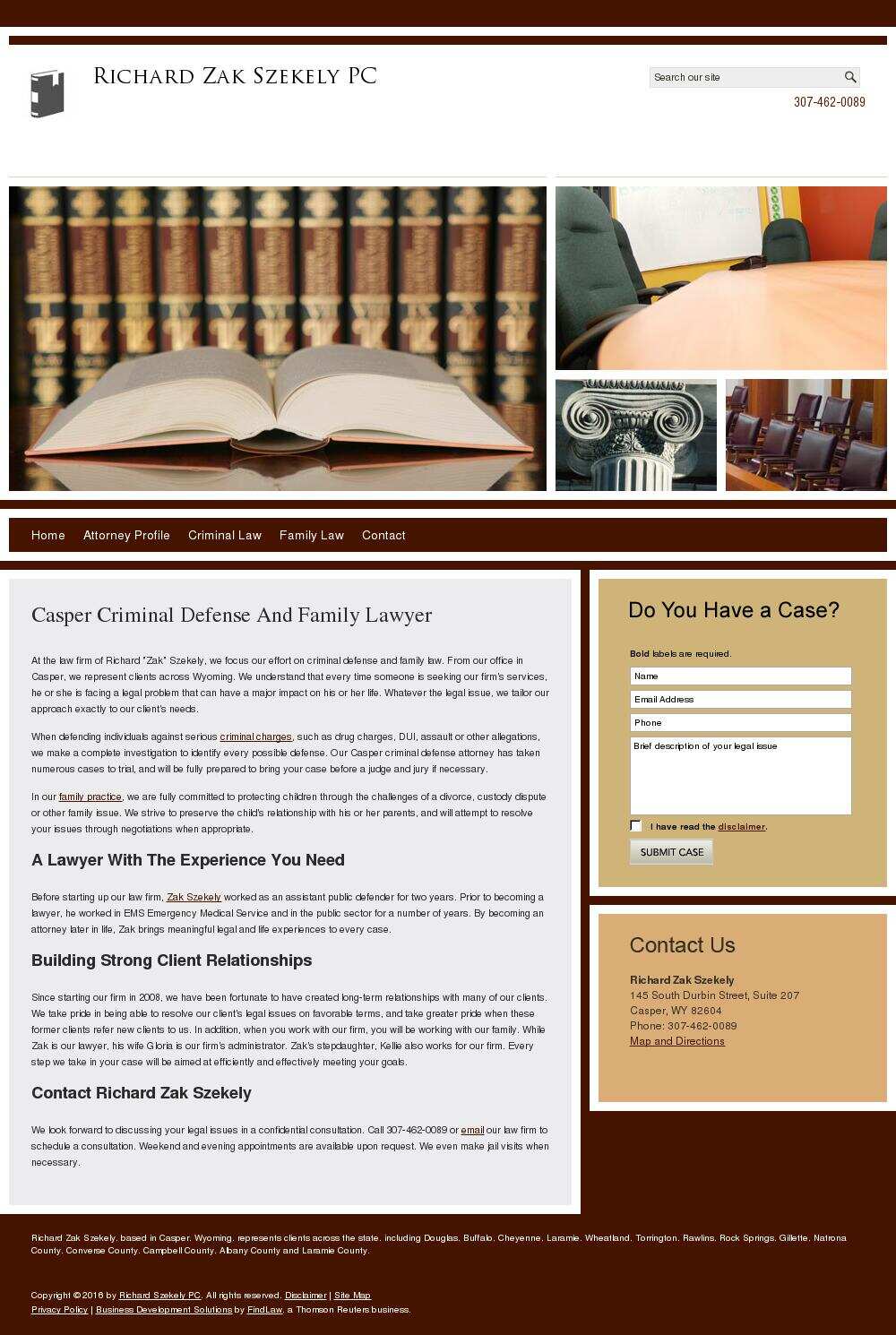 Richard Szekely PC - Casper WY Lawyers