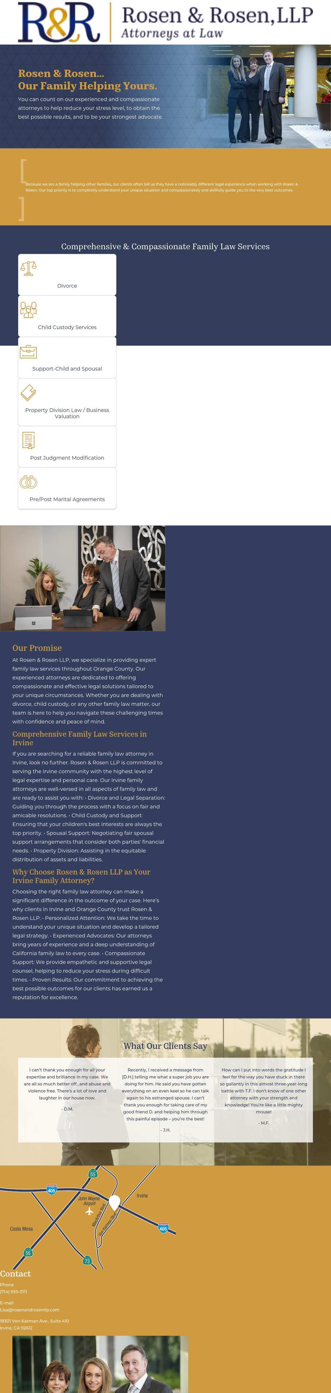 Rosen & Rosen, LLP - Orange CA Lawyers