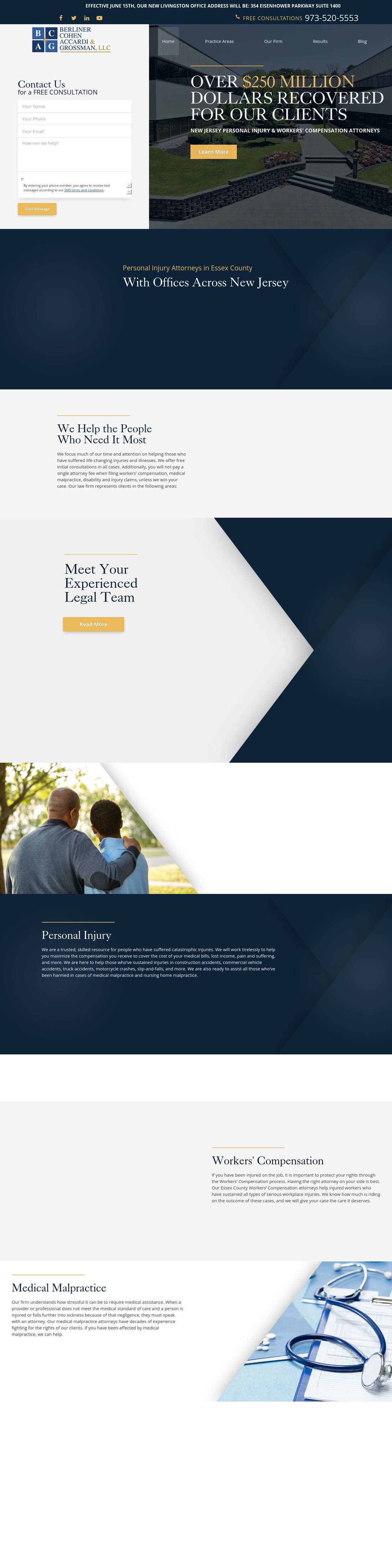 Rothenberg, Rubenstein, Berliner & Shinrod, LLC - Newark NJ Lawyers