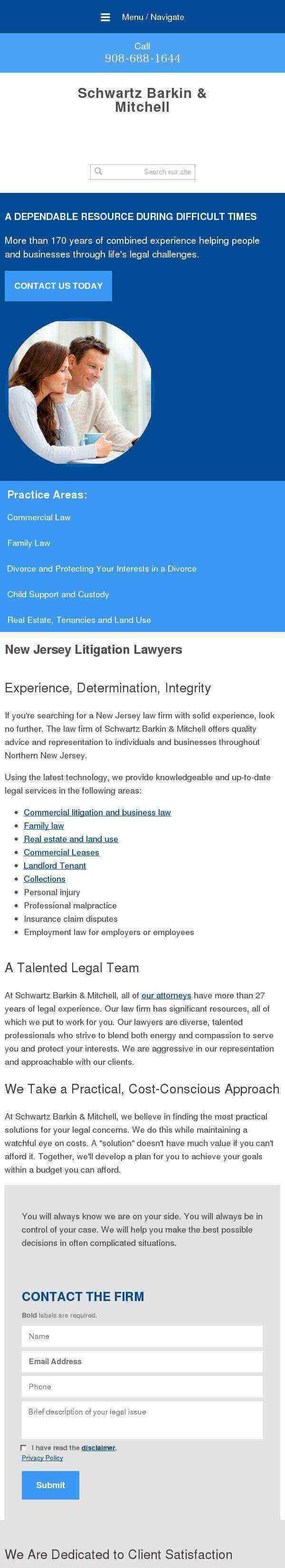 Schwartz, Barkin & Mitchell - Union NJ Lawyers