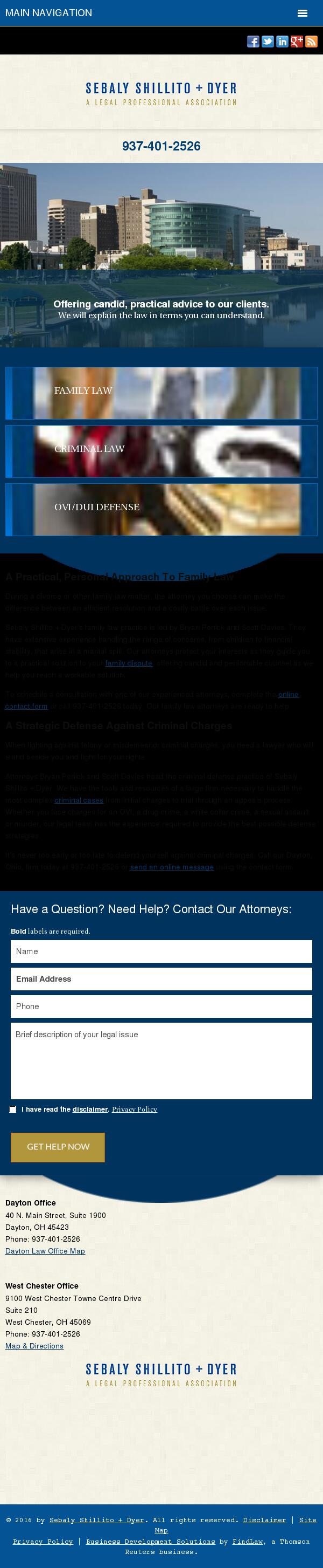 Sebaly Shillito + Dyer - West Chester OH Lawyers