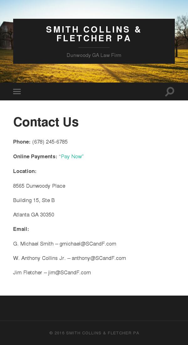 Smith, Collins & Fletcher, P.A. - Atlanta GA Lawyers