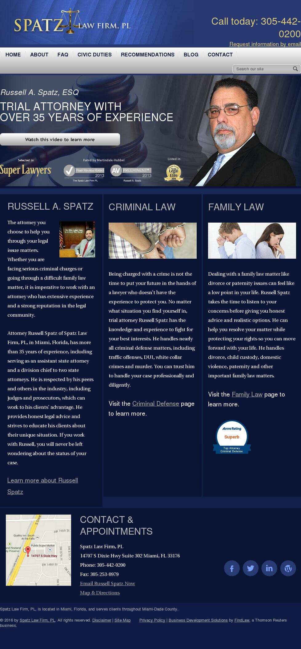 Spatz Law Firm, PL - Miami FL Lawyers