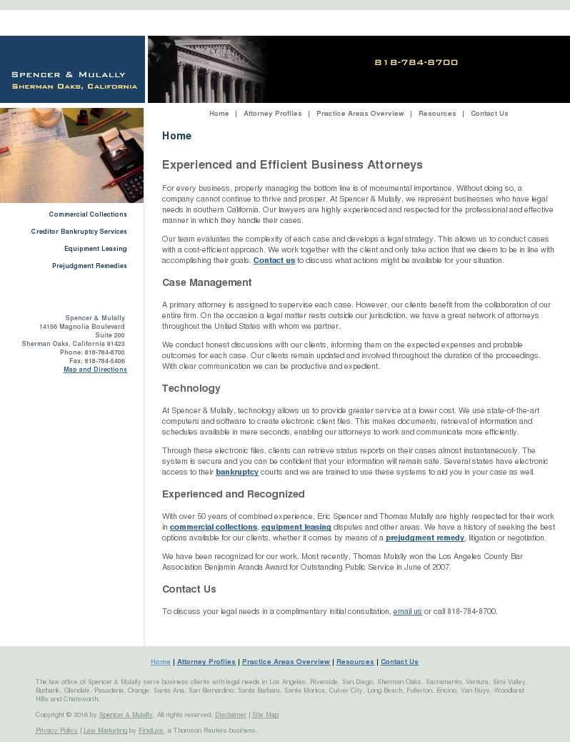 Spencer & Mulally - Sherman Oaks CA Lawyers