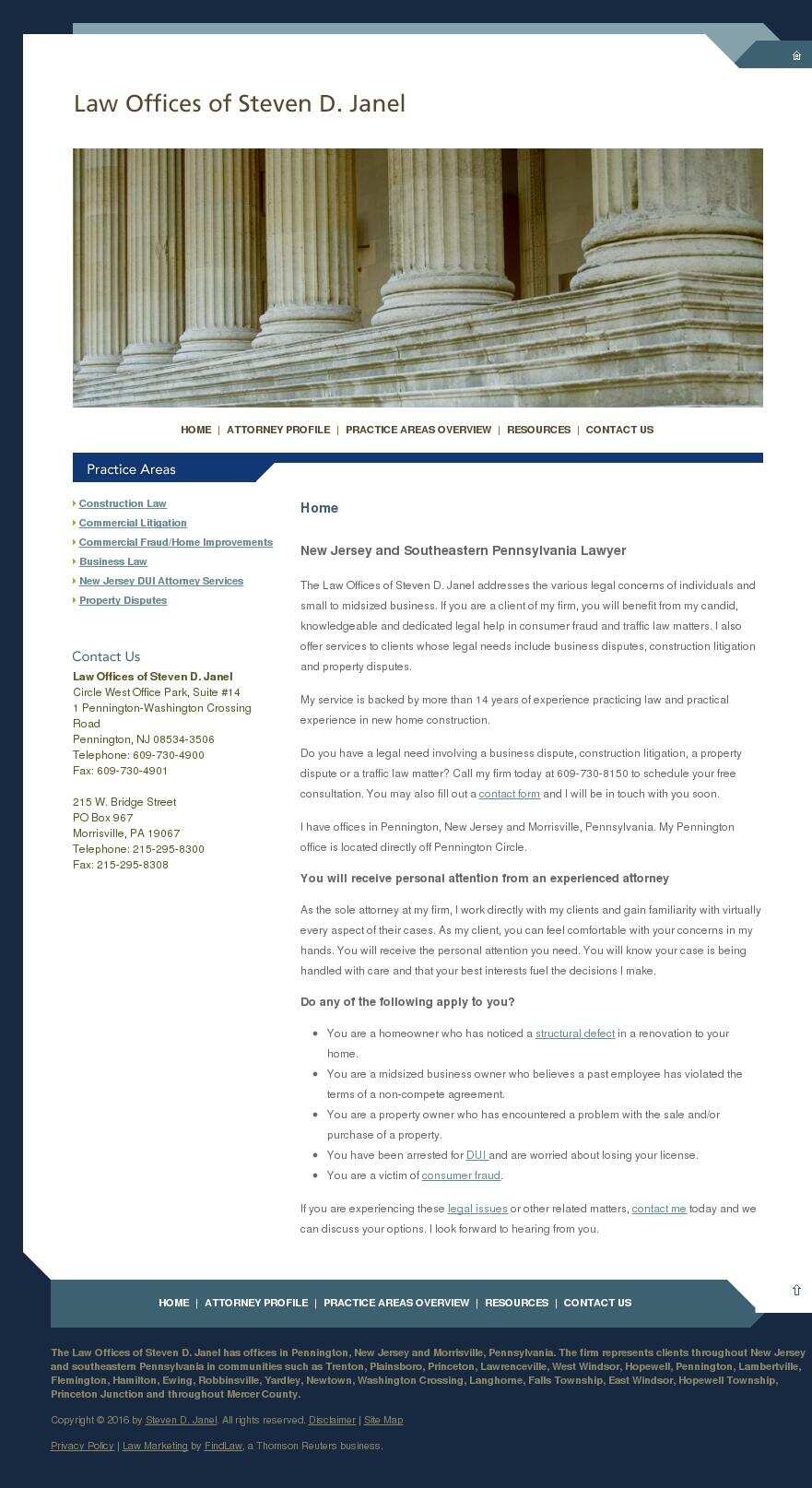 Steven D. Janel - Pennington NJ Lawyers