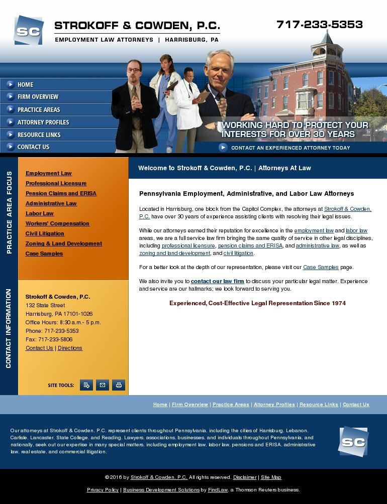 Strokoff & Cowden, P.C. - Harrisburg PA Lawyers
