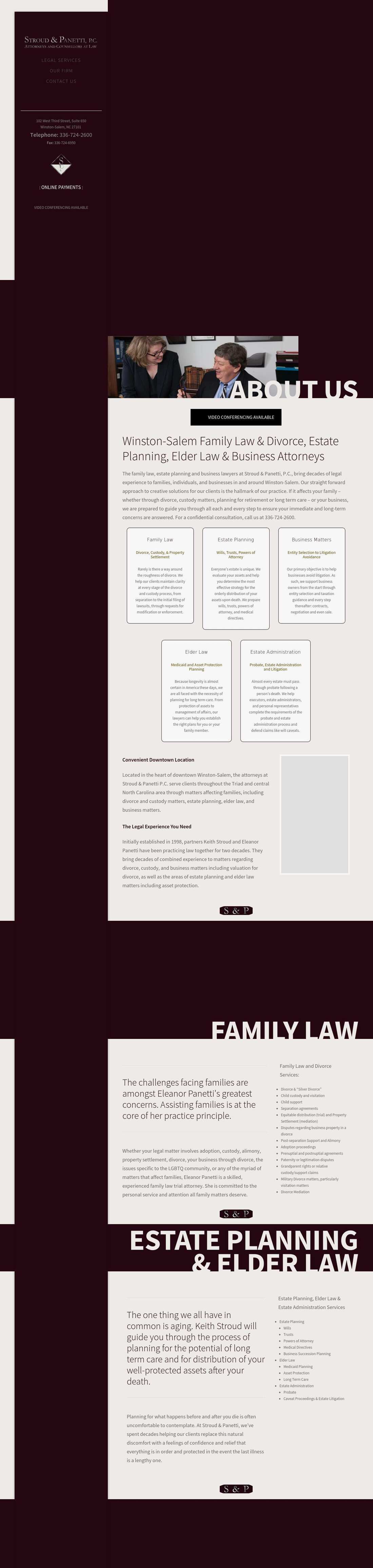 Stroud & Panetti PC - Winston Salem NC Lawyers