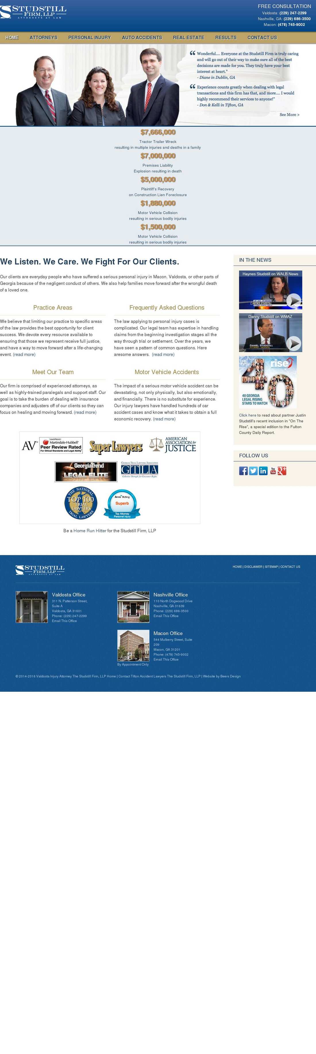 Studstill Firm, LLP - Nashville GA Lawyers