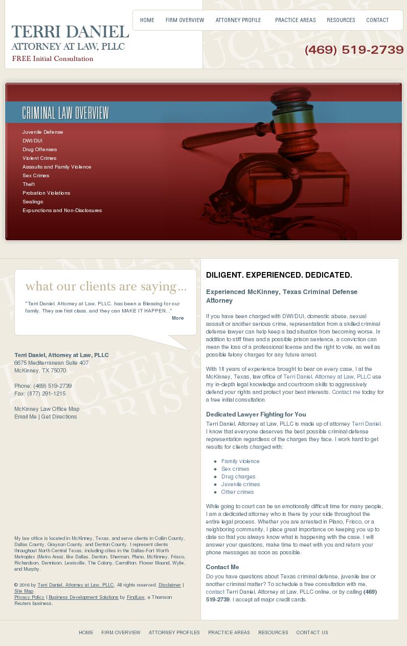 Terri Daniel, Attorney at Law, PLLC - McKinney TX Lawyers