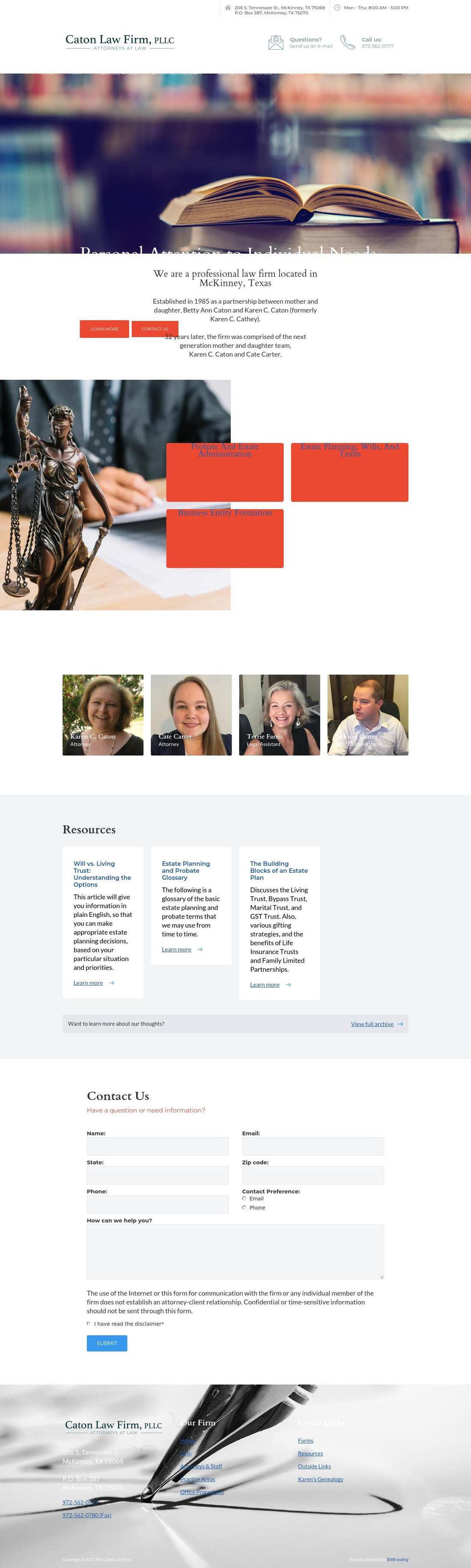 The Caton Law Firm PLLC - McKinney TX Lawyers