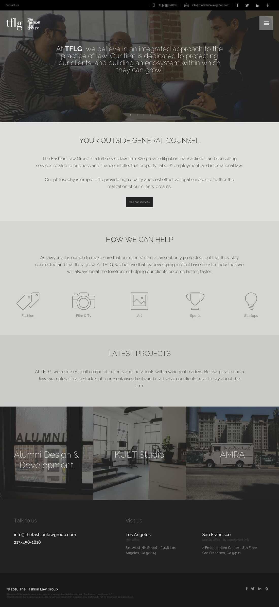 The Fashion Law Group, P.C. - San Francisco CA Lawyers