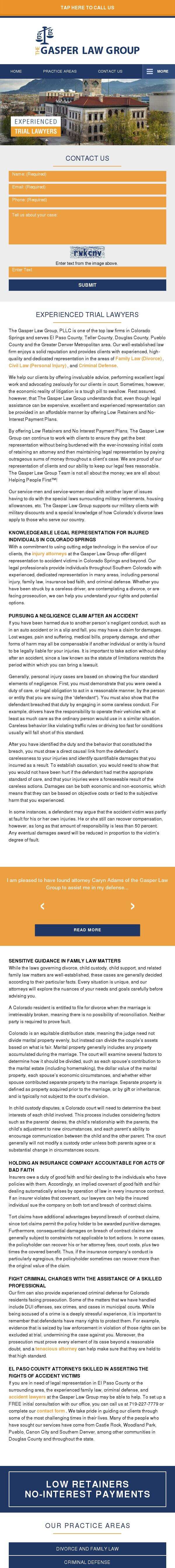 The Gasper Law Group - Colorado Springs CO Lawyers
