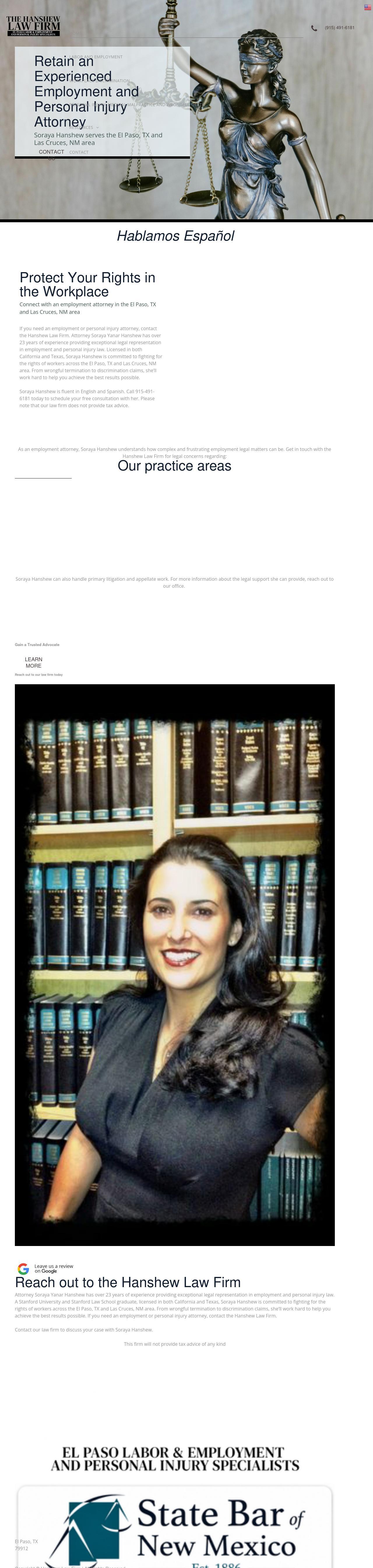 The Hanshew Law Firm, PLLC - El Paso TX Lawyers