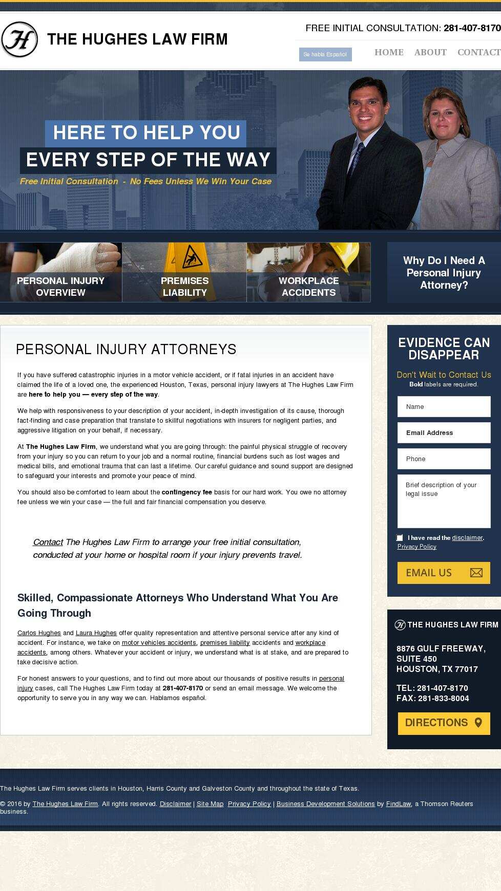 The Hughes Law Firm - Houston TX Lawyers