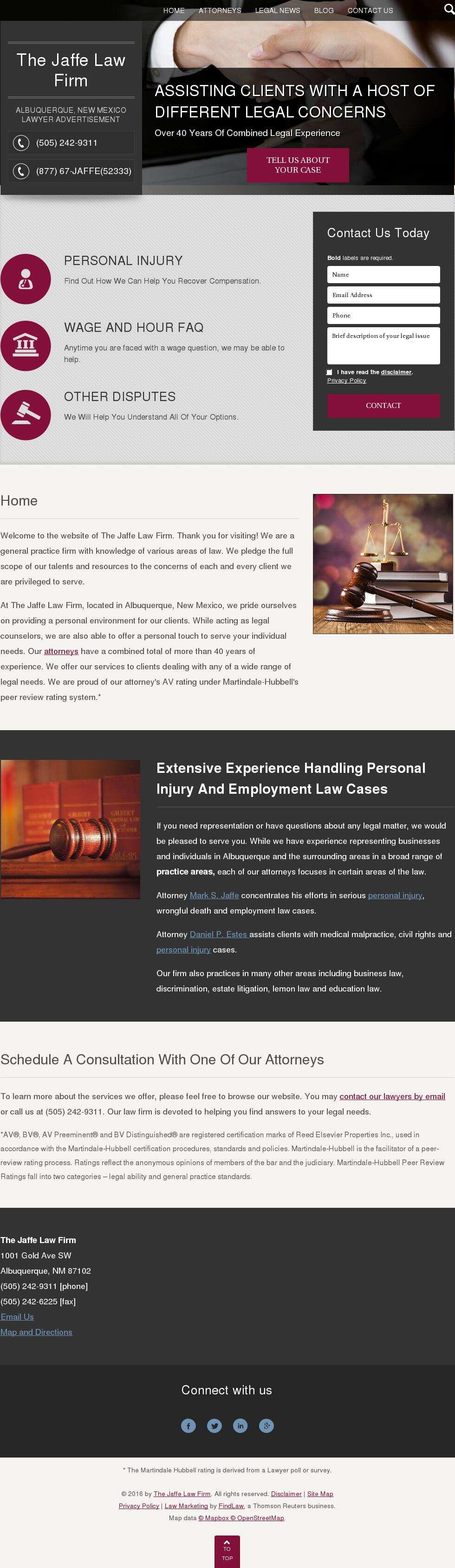 The Jaffe Law Firm - Albuquerque NM Lawyers