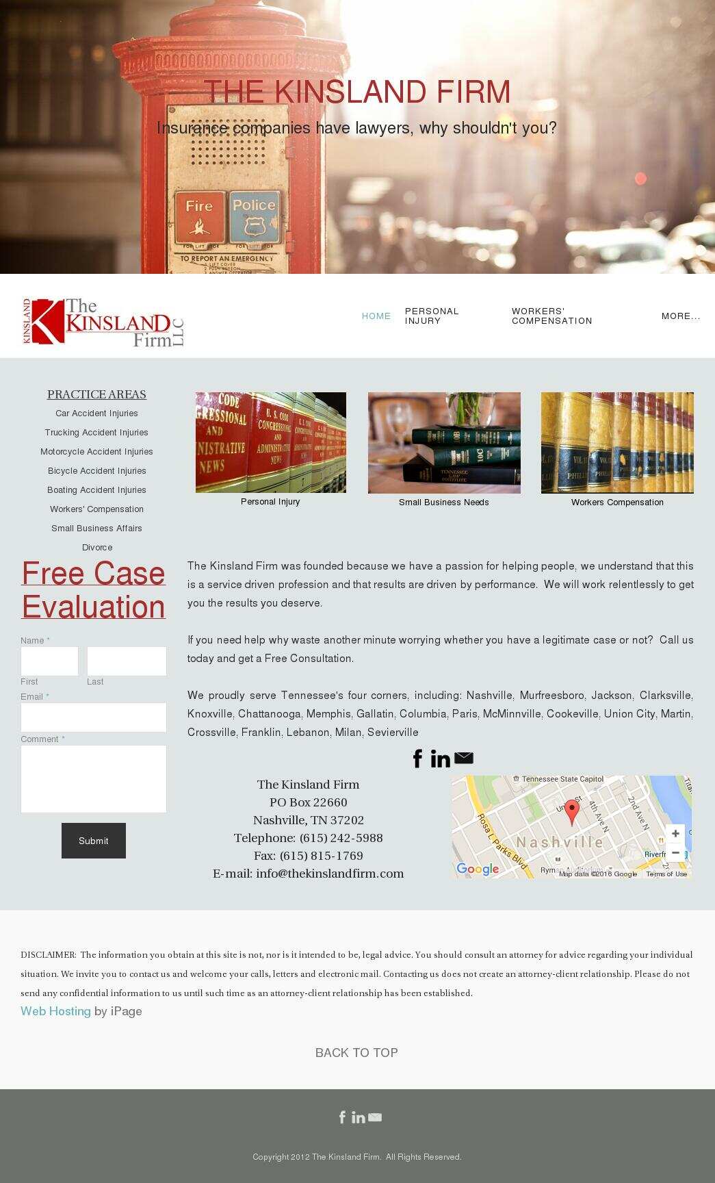The Kinsland Firm, LLC - Nashville TN Lawyers