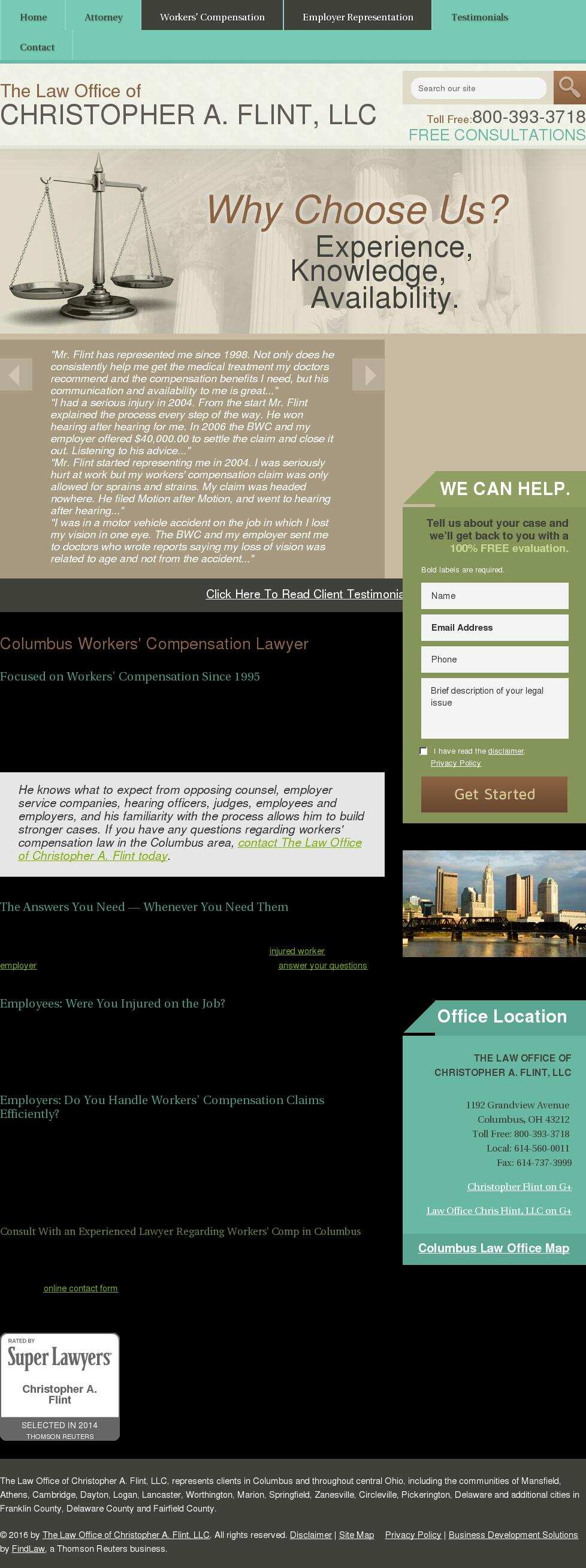 The Law Office of Christopher A. Flint, LLC - Columbus OH Lawyers