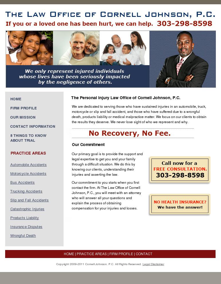 The Law Office of Cornell Johnson, P.C. - Denver CO Lawyers
